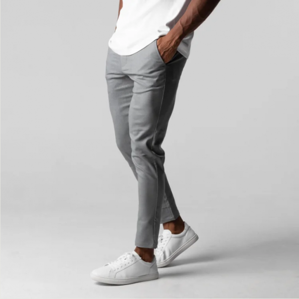 Active Chinos - GREY M (31-33)